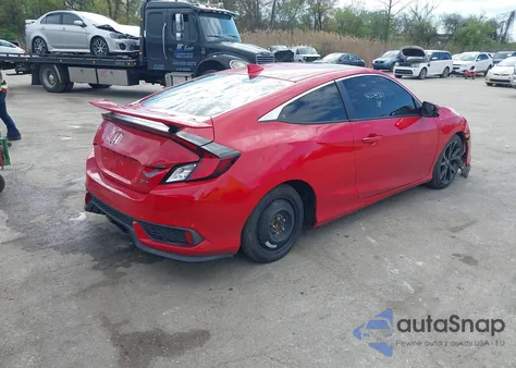 2017 Honda Civic Si from USA, damaged, VIN 2HGFC3A5XHH750267